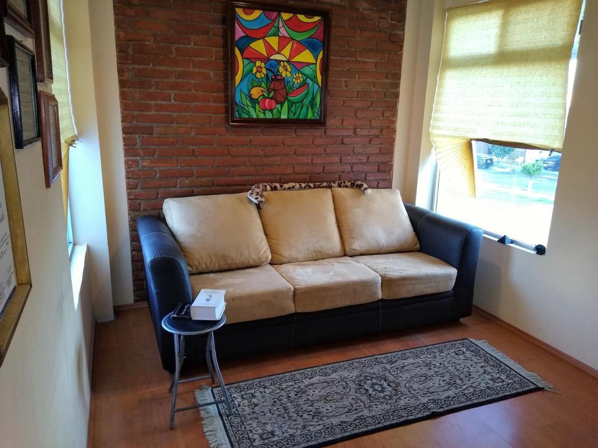 Habitacion Matrimonial Con Cama Y Sofa Para Cuatro Personas Tlaxcalancingo Esterno foto